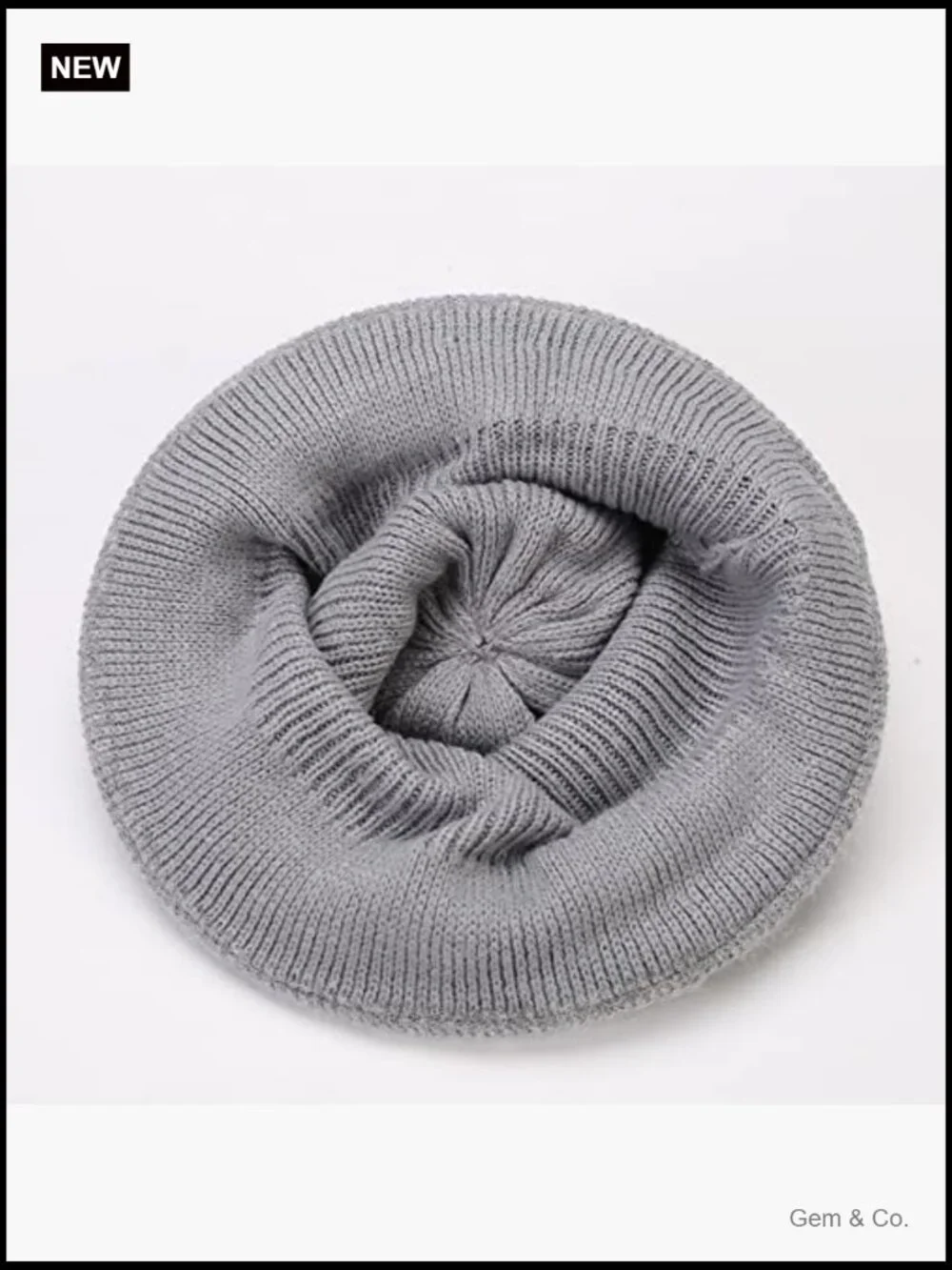 Winter Knit Cloche Hat Vintage Beanie Round Brim Warm Bucket Hat for Women